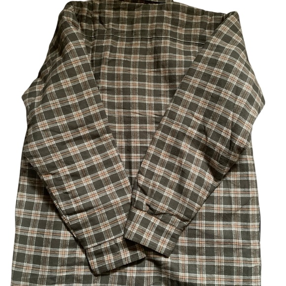 Men's Plaid Jacket - Brown - Picture 5 of 5